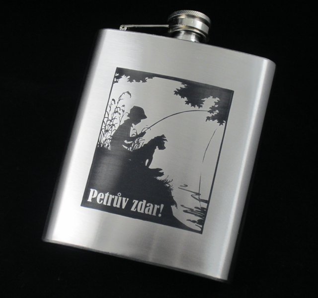 Nerezová placatka "Petrův zdar" břeh