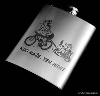 Cyklista "Kdo maže, ten jede !"
