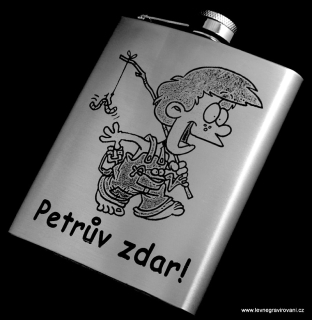 Nerezová placatka "Petrův zdar" žížala
